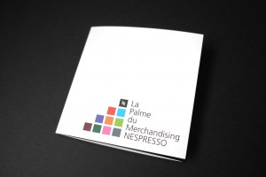 La Palme du Merchandising Nespresso. Contenu de la page "Agence de communication".